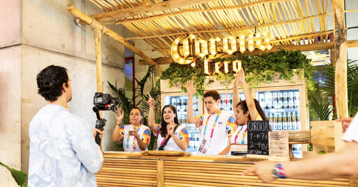 Corona — De Paris pour le monde : +50M de portée et la domination de la conversation numérique lors des Jeux Olympiques.